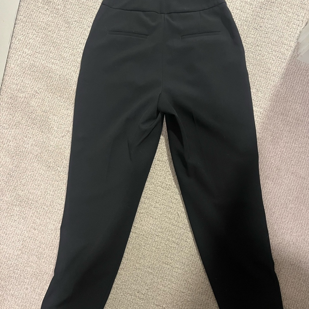 Black Tailored High-Waisted Dress Pants |Ankle Trousers | Minimalist Chic
Size S - Picture 5 of 5